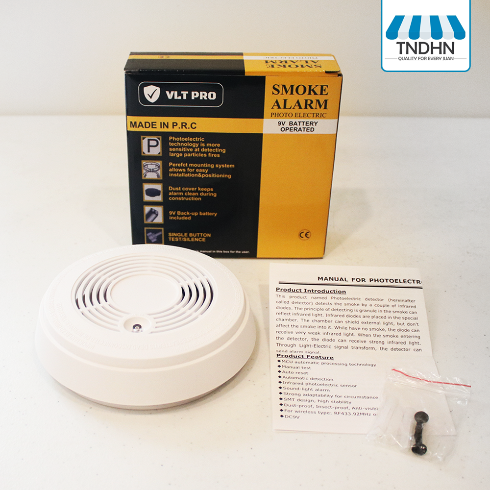 Photoelectric Smoke Alarm by VLT PRO