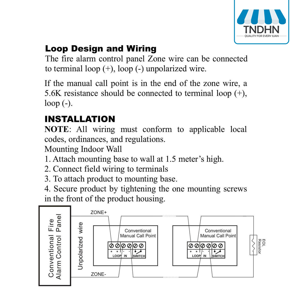Premium Fire Alarm Manual Call Point
